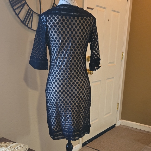 Max Studio Lace Long Sleeve Dress #836 - Picture 2 of 10